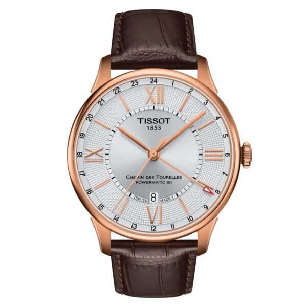 TISSOT OROLOGIO CHEMIN DES TOURELLES POWERMATIC 80 GMT